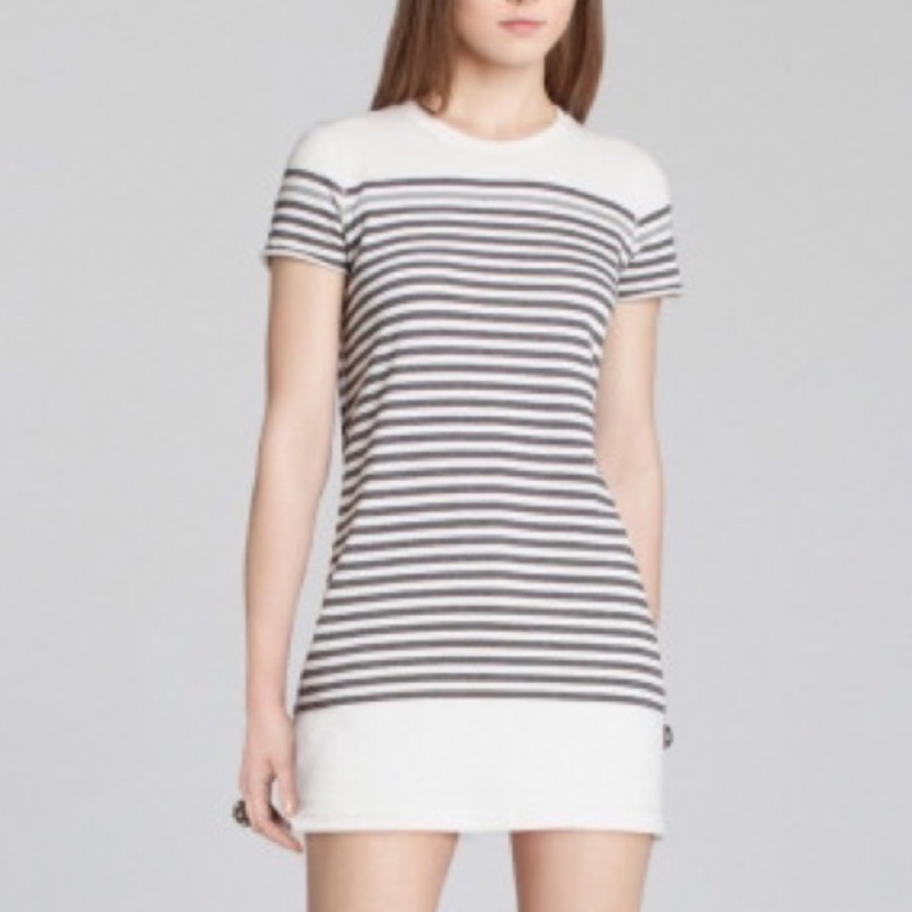 BCBG Maxazria  Sweatshirt Stripe Dress